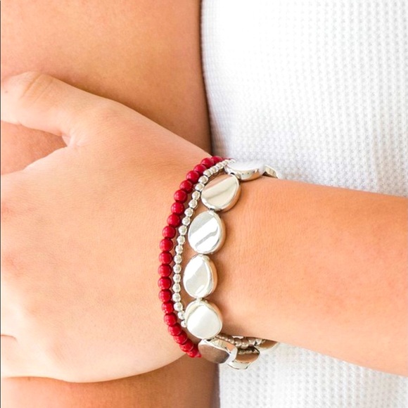 paparazzi Jewelry - Beyond the Basics - Red